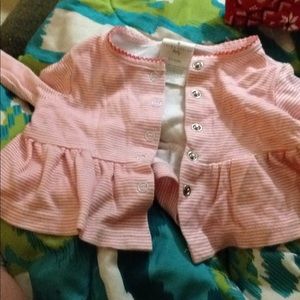 Baby button up jacket
